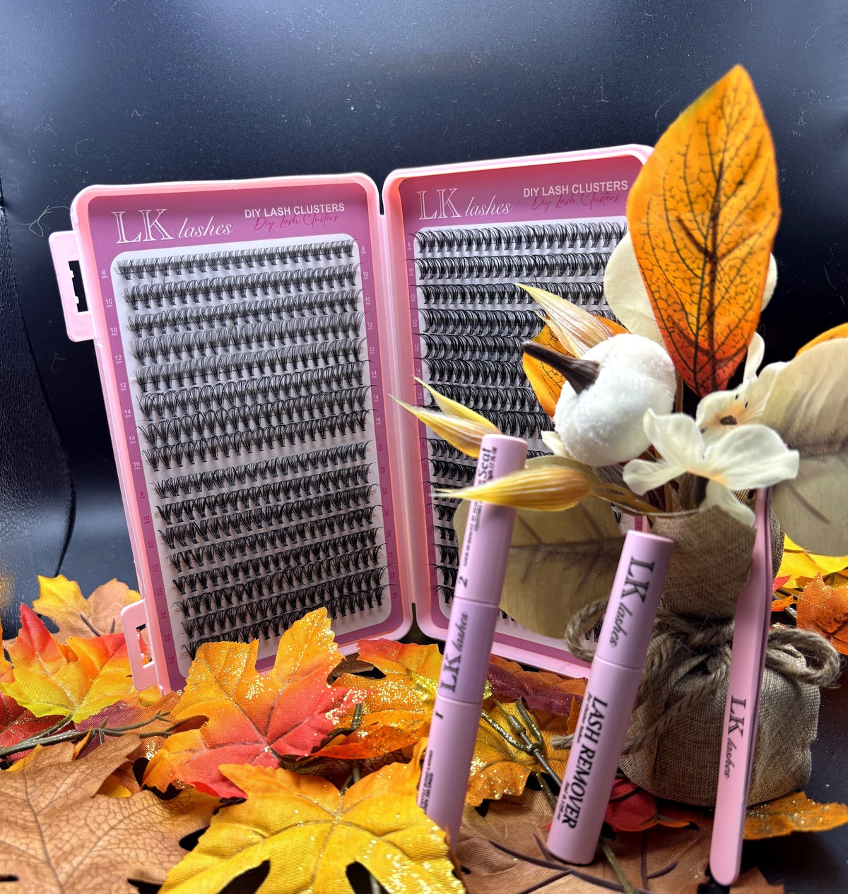 Cool, Calm & Collected Bundle – Natural Cluster Lashes | Vegan & Reusable